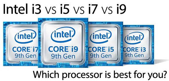 Intel i3 vs i5 vs i7 vs i9  Weston Technology Solutions