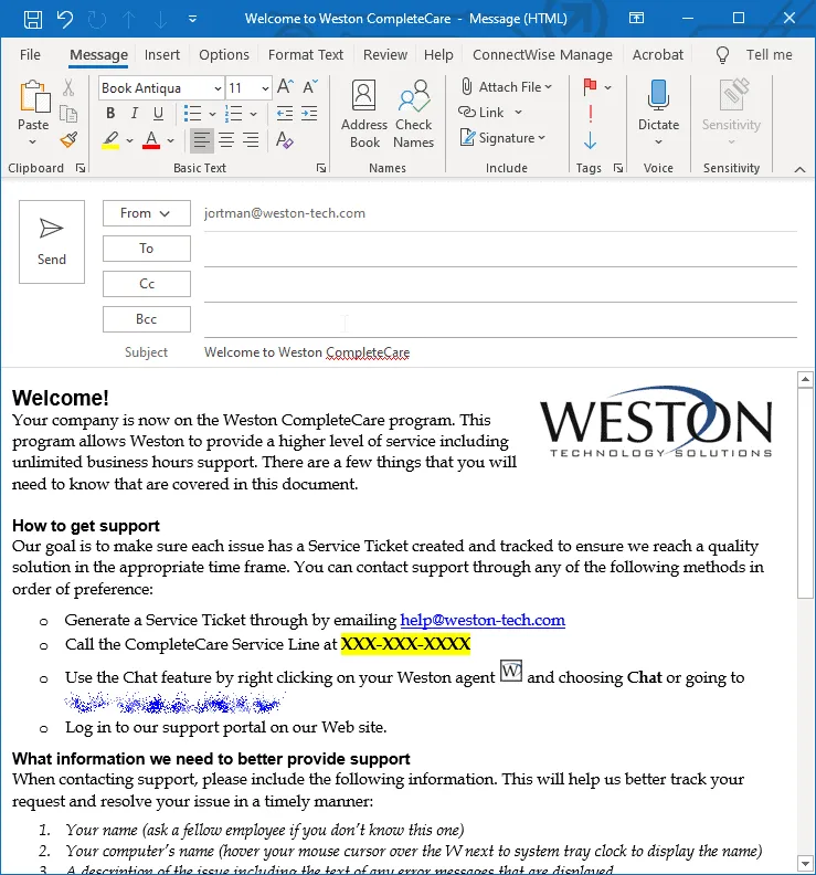 How To Create Outlook Templates Weston Technology Solutions how-to-create-outlook-templates-weston-technology-solutions