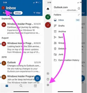 how to change email signature on outlook mobile